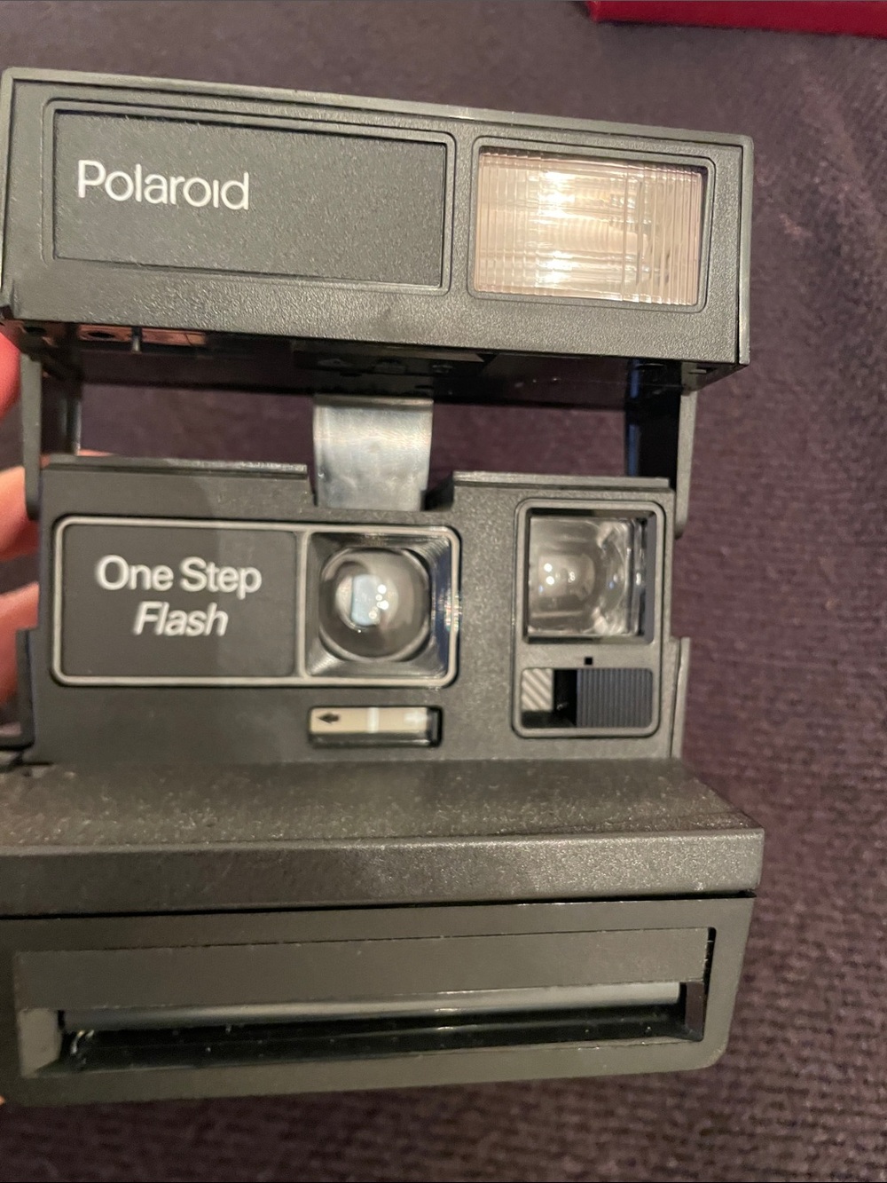 Polaroid One Step Flash Instant Camera - Black